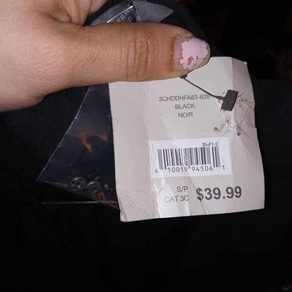 reversible fur vest,classy blouse, NWT shirt,dres - Picture 7 of 12